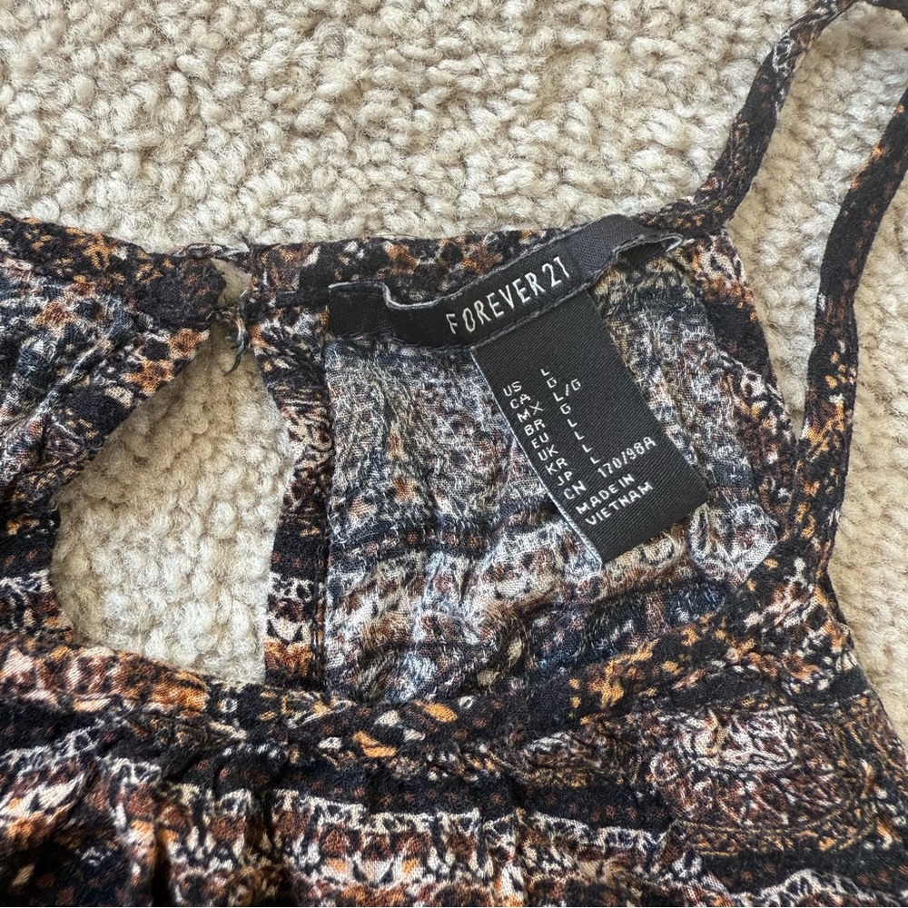 Forever 21 Patterned Tank Top - Picture 4 of 4